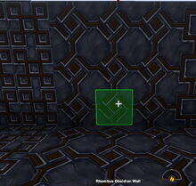 Creativerse Rhombus Obsidian Wall88
