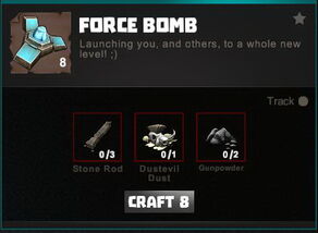 Creativerse crafting recipes R34 Explosives 0117