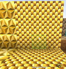 Creativerse Banded Golden Wall38