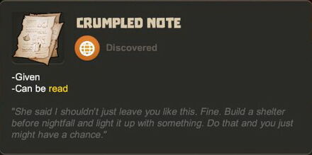 Creativerse R27 crumpled note 93