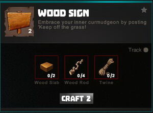 Creativerse crafting recipes R34 Furniture Windows Signs 0246