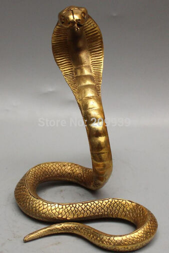 Huij-005631-8-Chinese-Bronze-Animal-Carved-Circle-Twist-serpent-font-b-Snake-b-font-font