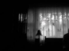 Dark bedroom