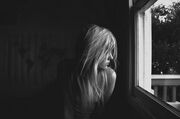 Woman-LookOutWindowBW-1