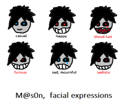 Mason facial expressions