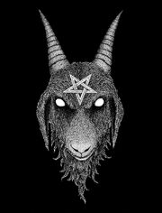 Scary goat thing