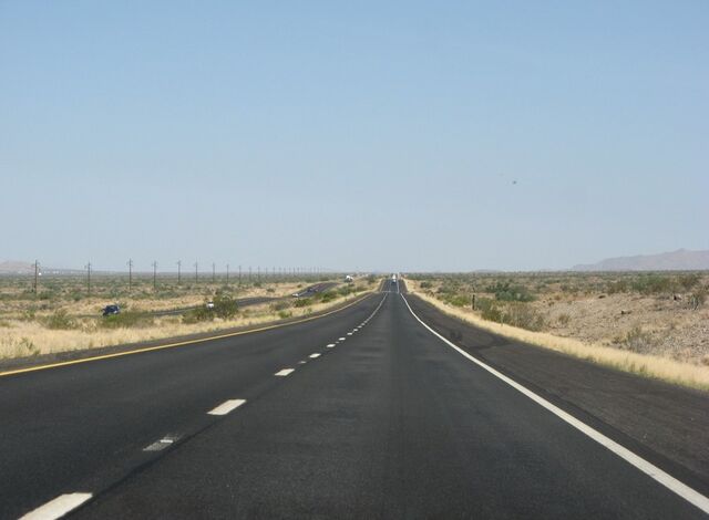 File:Desert road.jpg