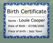 Louiebirthcertificate