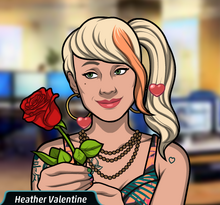Heather enamorada