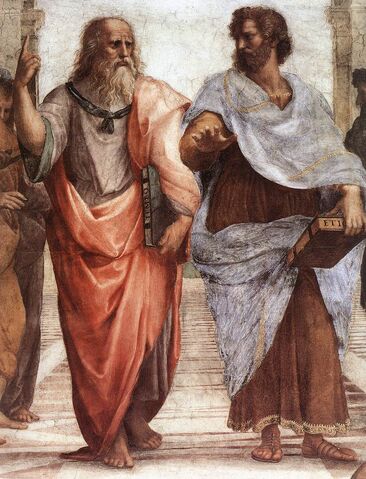 Arquivo:Sanzio 01 Plato Aristotle.jpg