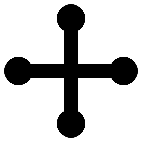 Arquivo:Cross-Pommee-Heraldry.png