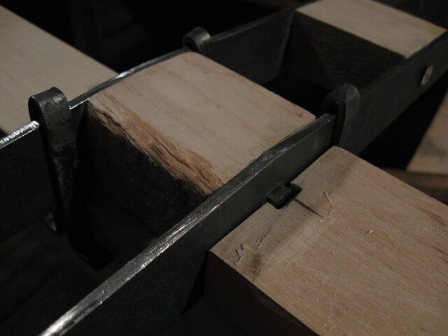 File:Fitting little ladder against the projecting block - 03.jpg