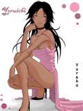File:Pink dress pose yoruichi.jpg