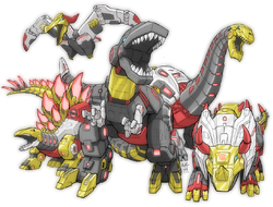 Dinobots roar by kevinraganit-d5fx2sa