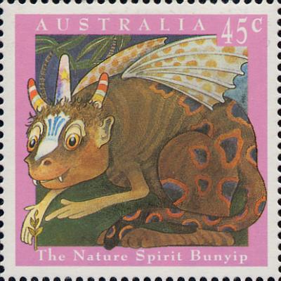 File:Bunyip Stamp.jpg
