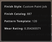 Csgo item certificate