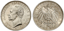 Saxe-Weimar-Eisenach 2 mark 1892