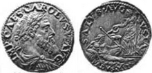 Charles V Milan testone Salute