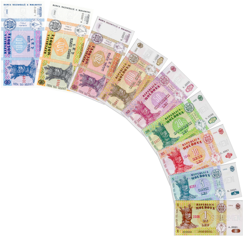 File:Moldovan leu banknotes.png