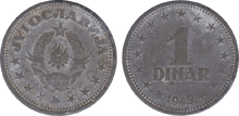 Yugoslavia 1 dinar 1945