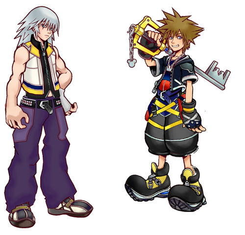 File:Sora & Riku.png