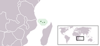 Comoros Map