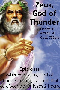 Zeus, God of Thunder