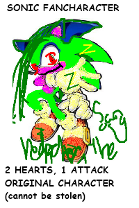 Sonic Fancharacter