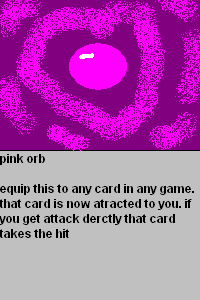 Pink orb