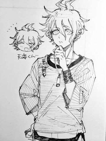 File:Rantaro Amami illustrated by Mitomo Sasako.jpg