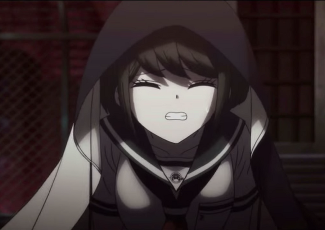 File:Komaru hiding under her parachute.png