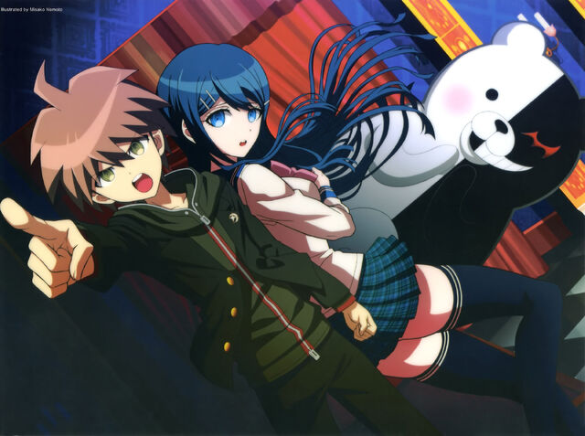 Fichier:Danganronpa-wallpaper-maizono-sayaka-naegi-makoto.jpg