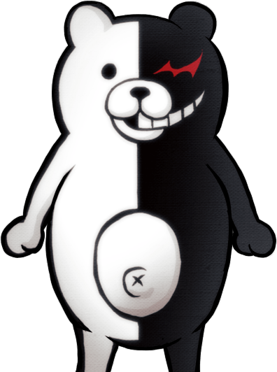 Image - Danganronpa 2 Monokuma Halfbody Sprite 01.png | Danganronpa