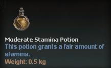 Moderate Stamina Potion