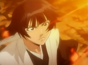 Soifon watches the Sokyoku