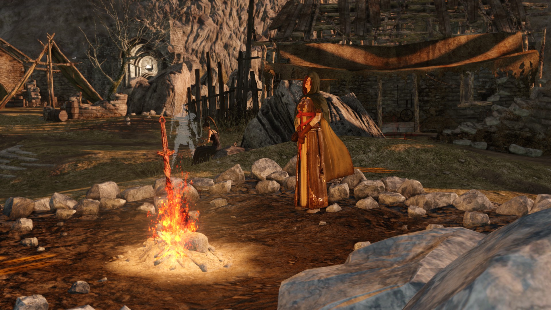 dark souls led bonfire