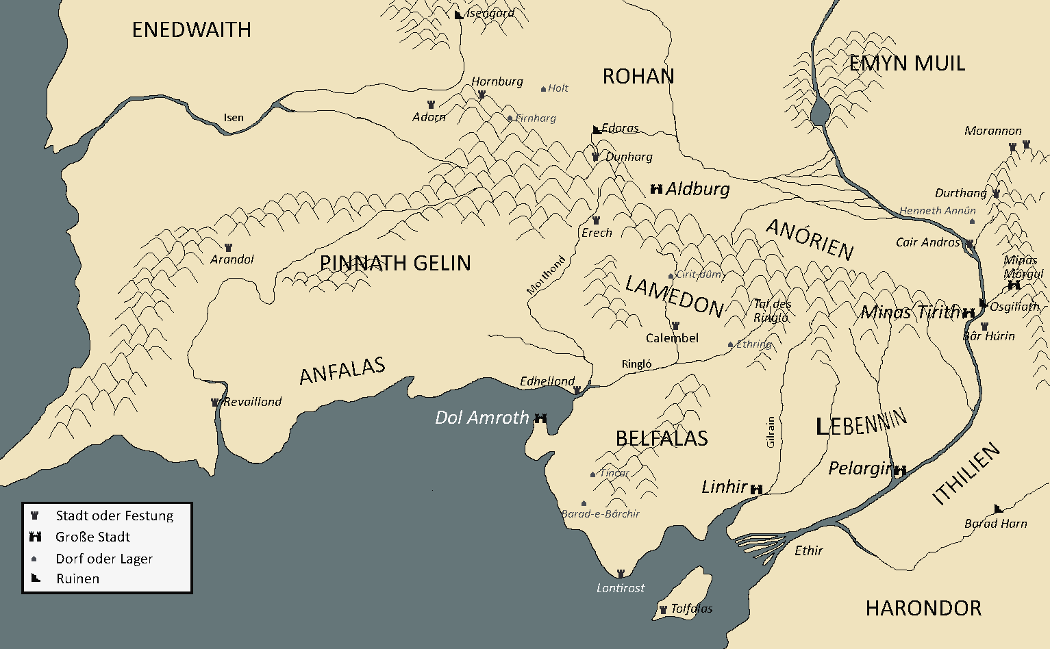 Gondor Das Schicksal Mittelerdes Wiki FANDOM powered by Wikia