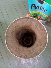 Fireplace cement liner