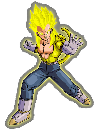 Power Saiyan 4 Vegeta