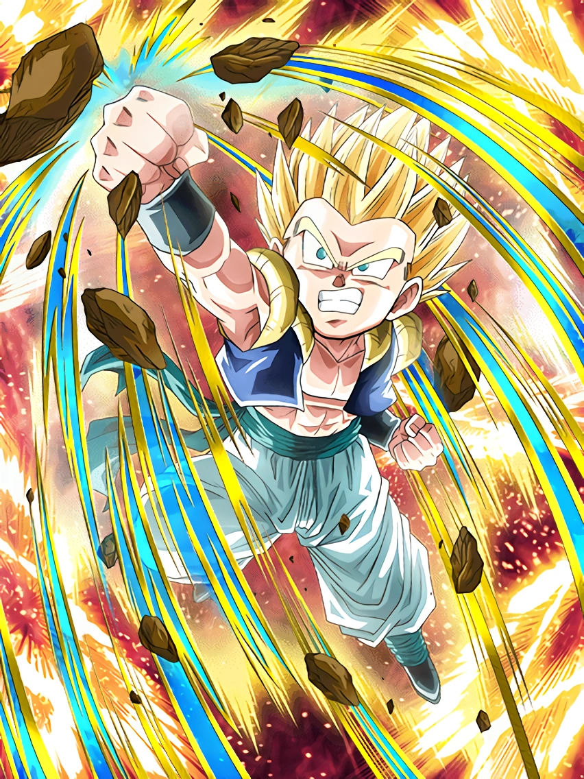 True Child Prodigy Super Saiyan Gotenks Dragon Ball Z Dokkan Battle