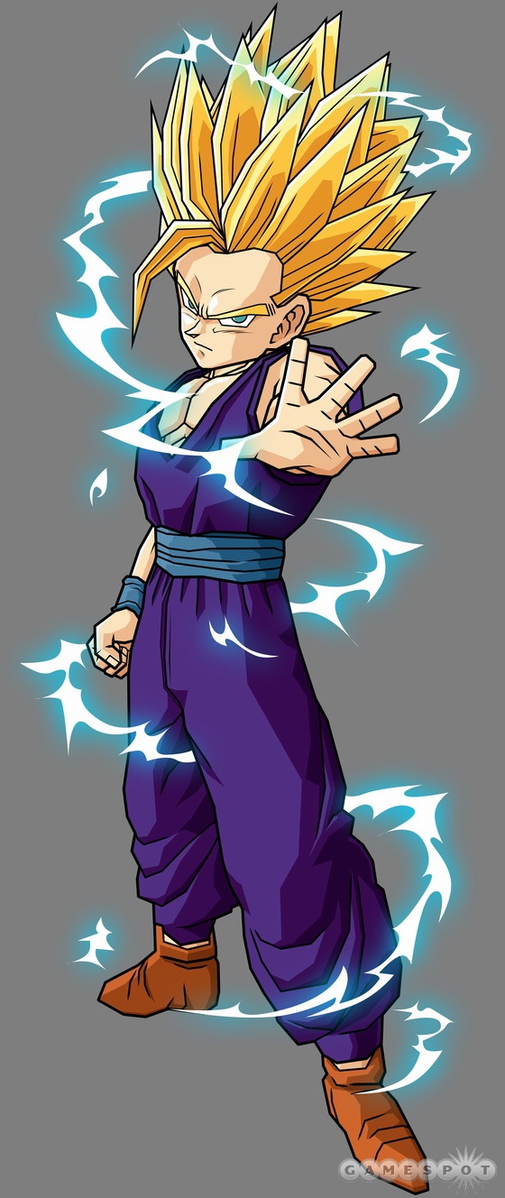 Super Saiyan 2 Teen Gohan | Dragon Ball Z Budokai ...