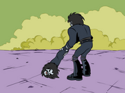 Lobo plays golf