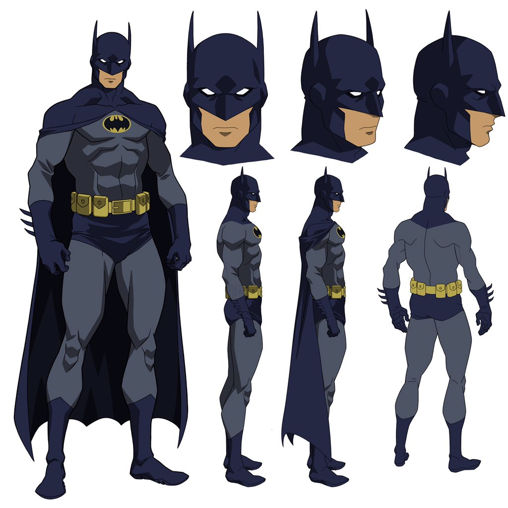 Image - Dick Grayson Batman model sheet designs.png | DC Animated Movie ...