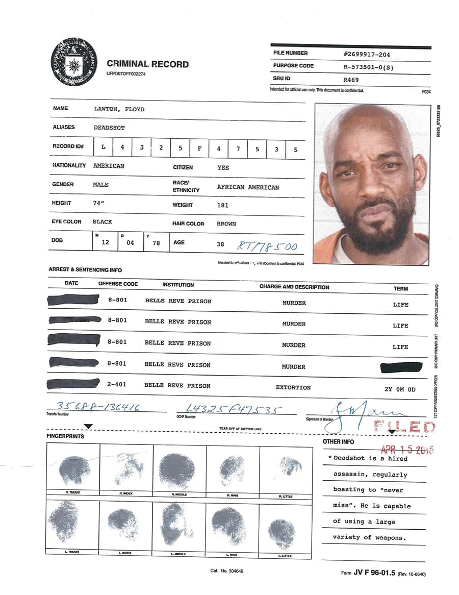 Image Floyd Lawton CIA criminal record.png DC Extended Universe