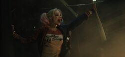 Harley getting out of chopper