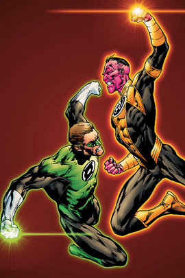 Hal Jordan vs Sinestro