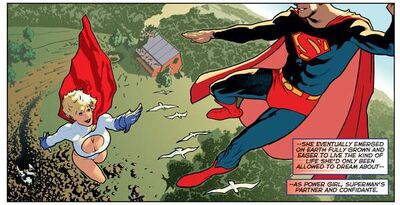 Power girl e Superman