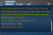 Chat interface