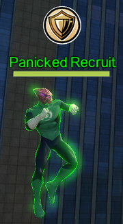 Panicked Recruit training