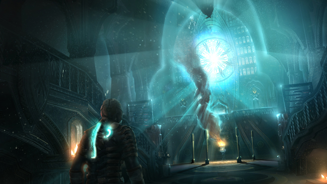 dead space 2 interior concept art dead space unitology church